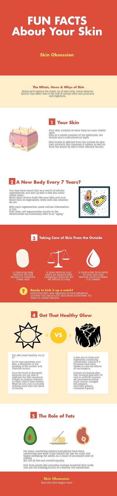 Skin Care Infographic